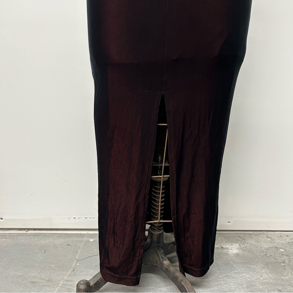 90s two-tone velour floor-length gown π₯ - Picture 3 of 6